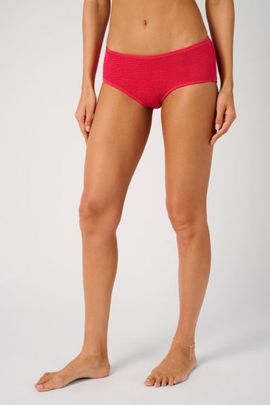 WeWoreWhat WeWoreWhat Ribbed Boy Short Bikini Bottom in Hot Pink, Women's at Urban Outfitters