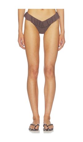 WeWoreWhat WeWoreWhat Ruffle Delilah Bikini Bottom