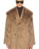 WeWoreWhat WeWoreWhat Shawl Collar Faux Fur Coat - 2