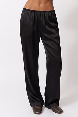 WeWoreWhat WeWoreWhat Silky Pull On Pant in Black, Women's at Urban Outfitters