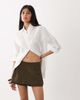WeWoreWhat WeWoreWhat skort in hazel-Green - 1