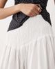 WeWoreWhat WeWoreWhat smocked maxi skirt in white - 4