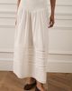WeWoreWhat WeWoreWhat Smocked Maxi Skirt in White, Women's at Urban Outfitters - 2