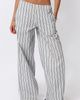 WeWoreWhat WeWoreWhat Stretch Pull On Pant in Grey/Navy, Women's at Urban Outfitters - 1