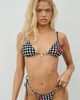 WeWoreWhat WeWoreWhat Tie Bottom in Black/White, Women's at Urban Outfitters - 1