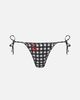 WeWoreWhat WeWoreWhat Tie Bottom in Black/White, Women's at Urban Outfitters - 5