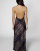 WeWoreWhat WeWoreWhat Tiger Halter Dress in Brown, Women's at Urban Outfitters - 5