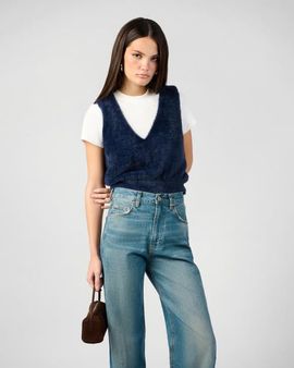 WeWoreWhat WeWoreWhat V-Neck Sweater Vest