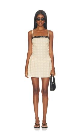 WeWoreWhat WeWoreWhat Vintage Poplin Mini Dress