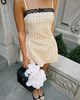 WeWoreWhat WeWoreWhat Vintage Poplin Mini Dress in Sesame, Women's at Urban Outfitters - 3