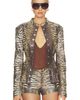 WeWoreWhat WeWoreWhat x REVOLVE Faux Leather Military Jacket - 2