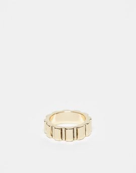 WFTW WFTW cog ring in gold