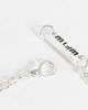 WFTW WFTW flame pendant necklace in silver - 3