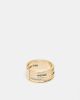 WFTW WFTW ring with crystal banding in gold - 1