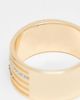WFTW WFTW ring with crystal banding in gold - 2