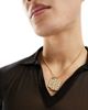 WFTW WFTW rodeo double dog tag necklace in gold - 1