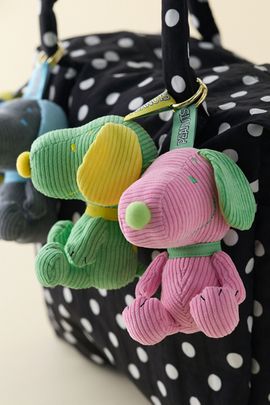 Whatever Makes You Happy Whatever! Makes You Happy X Peanuts Snoopy Corduroy Blind Box Plushie Keychain at Urban Outfitters