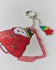 Whatever Makes You Happy Whatever! Makes You Happy X Peanuts Snoopy Puffer Swivel Mirror Keychain in Red at Urban Outfitters - 3