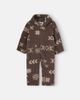 Wheat Wheat Baby Allo printed fleece onesie - 1