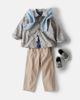 Wheat Wheat Bobbie striped canvas sneakers - 2