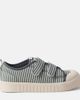 Wheat Wheat Bobbie striped canvas sneakers - 4