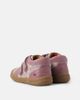 Wheat Wheat Ivalo floral leather-trimmed suede sneakers - 3