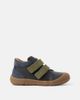 Wheat Wheat Ivalo suede-trimmed leather sneakers - 4