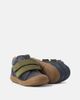 Wheat Wheat Ivalo suede-trimmed leather sneakers - 6