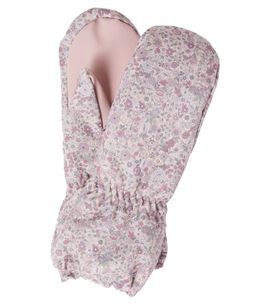 Wheat Wheat Monta floral mittens