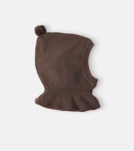 Wheat Wheat Pomi cotton balaclava