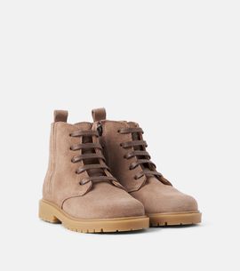Wheat Wheat Ryder suede lace-up boots