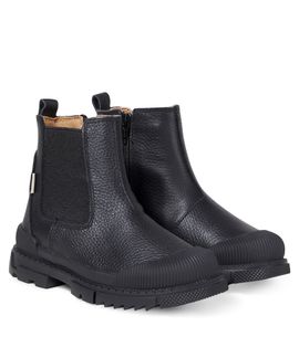 Wheat Wheat Saida leather Chelsea boots