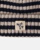 Wheat Wheat Topper striped wool beanie - 3