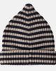 Wheat Wheat Topper striped wool beanie - 4