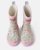 Wheat Wheat Welly floral rain boots - 5