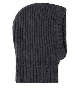 Wheat Wheat Woolao ribbed-knit wool hood