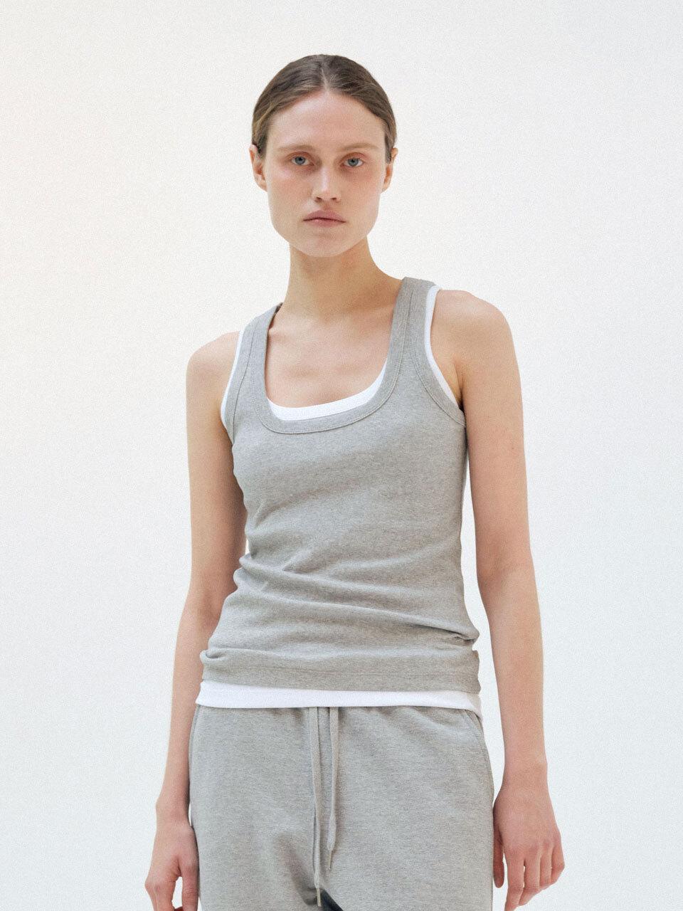 WHEN WE WILL Basic Square Sleeveless Tank (4 Colors)