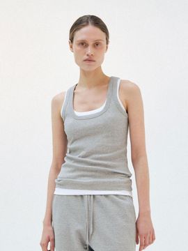 WHEN WE WILL Basic Square Sleeveless Tank (4 Colors)
