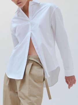 WHEN WE WILL Cotton Loose Fit Standard Shirt