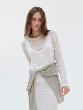 WHEN WE WILL Loose Fit Round Neck Long Sleeve T-Shirt