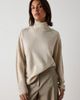 Whistles Whistles 100% Cashmere Seam Roll Neck Knit Jumper - 1