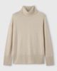 Whistles Whistles 100% Cashmere Seam Roll Neck Knit Jumper - 2