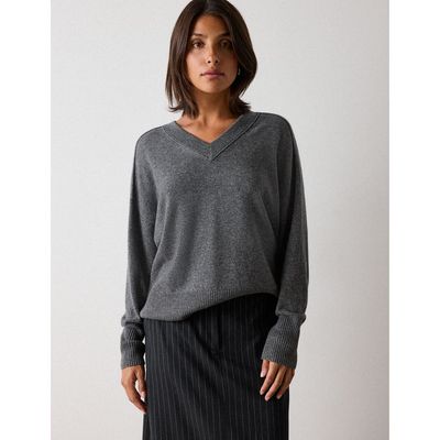 Whistles Whistles 100% Cashmere V-Neck Jumper