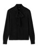 Whistles Whistles Annie Sparkle Tie Neck Top - 5
