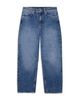 Whistles Whistles Authentic Mid Rise Raw Hem Barrel Jeans in Denim - 5