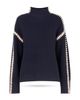 Whistles Whistles Blanket Stitch Wool Mix Knit Sweater - 5
