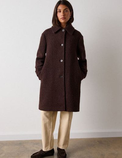 Whistles Whistles Boucle Wool Coat