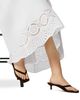 Whistles Whistles Broderie Cotton Midi Skirt - 4
