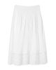 Whistles Whistles Broderie Cotton Midi Skirt - 6
