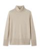Whistles Whistles Cashmere Seam Detail High Neck Sweater - 5